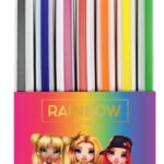 Flamastry heksagonalne Rainbow High 7szt