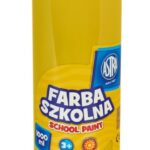 Farba szkolna Astra 1000 ml - żółta