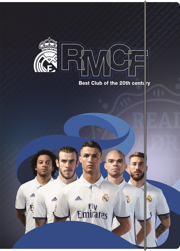 Teczka z gumką A4 Real Madrid 3 Teczka z gumką A4 Real Madrid 3 - obrazek 1