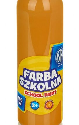 Farba szkolna Astra 250 ml - brązowa jasna