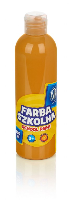 Farba szkolna Astra 250 ml - brązowa jasna Farba szkolna Astra 250 ml - brązowa jasna - obrazek 1