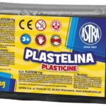 Plastelina Astra 1 kg czarna