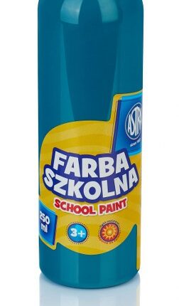 Farba szkolna Astra 250 ml - turkusowa