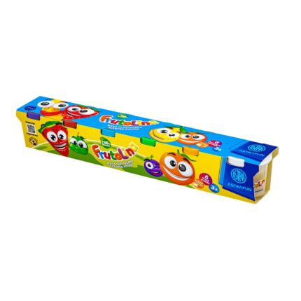 Masa plastyczna Frutolina Astra Fun zestaw 100g. x 6 szt.