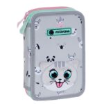 Piórnik podwójny bez wyposażenia ASTRABAG KITTY THE CUTE, AC2