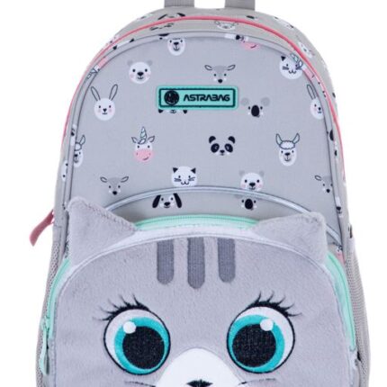 Plecaczek dziecięcy wycieczkowy ASTRABAG KITTY THE CUTE, AK300