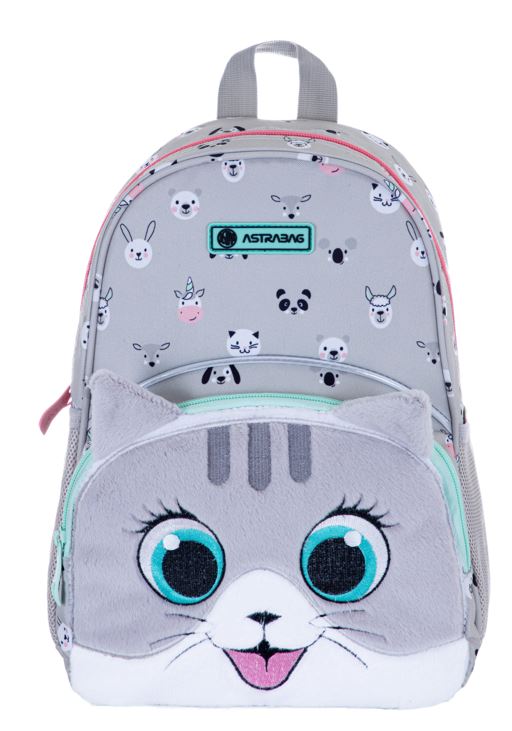 Plecaczek dziecięcy wycieczkowy ASTRABAG KITTY THE CUTE, AK300 Plecaczek dziecięcy wycieczkowy ASTRABAG KITTY THE CUTE, AK300 - obrazek 1