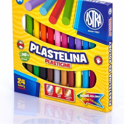 Plastelina Astra 24 kolory