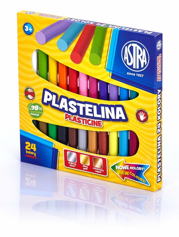 Plastelina Astra 24 kolory Plastelina Astra 24 kolory - obrazek 1