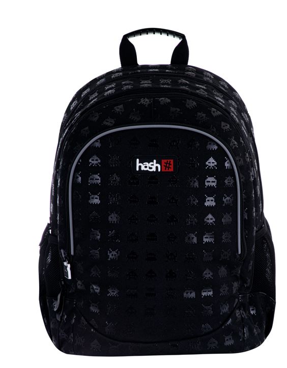 PLECAK HASH BLACK GAMER, AB350 DLA CHŁOPAKA KLASA 1 - 3 PLECAK HASH BLACK GAMER, AB350 DLA CHŁOPAKA KLASA 1 - 3 - obrazek 1