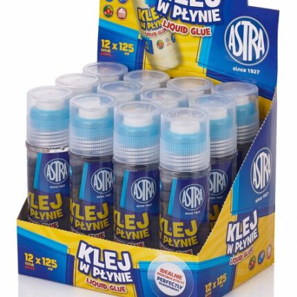 Klej w płynie transparentny PVA ASTRA 125 ml