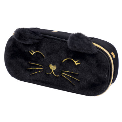 Piórnik ASTRABAG FLUFFY KITTY BLACK, AC6
